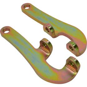 91632026 Speedway Motors Flat Tie Rod Steering Arms Plain Finish Fits Chevy Spindle