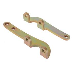 91632029 Speedway Motors Flat Plate Steering Arms Plain Fits Ford