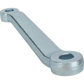 91632050 Speedway Motors 2 In Offset Vega Pitman Steering Arm Tapered For Tie Rod Zinc Finish
