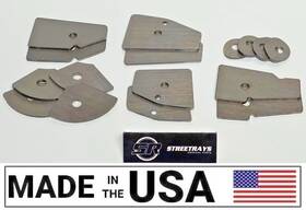 Streetrays Srx Ca Gussets 0718chevy1500 Sr 07-18 Chevy Silverado And Gmc Sierra 1500 Control Arm Bolt Weld-on Gusset Kit