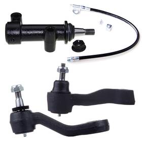 13066229 Sunnyaccessory Front Steering Idler Pitman Arm For 2001-2010 Chevrolet Silverado 2500 Hd