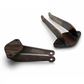 Zhs7e413 Suspension Pros 1935 To 1948 Ford Solid Axle Upper Shock Brackets Kit Ltr Scta Rv Ratrod