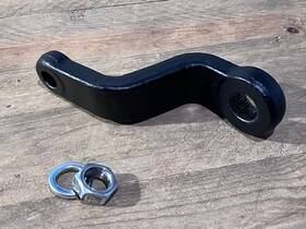 6735 Toms Offroad Ford Bronco 67-75 Drop Pitman Arm Fully Indexed. Nut And Washer