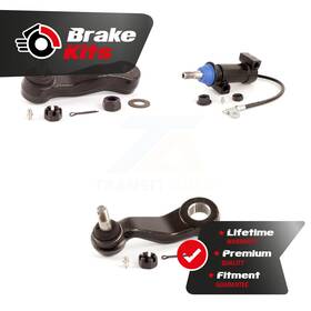 Ktr-105115 Tor Front Pitman And Idler Arm Bracket Kit For 2001-2010 Gmc Sierra 2500 Hd
