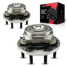 5910wbr1399us Torchbeam Front Wheel Bearing And Hub Assembly 2009-2011 Ram 2500 3500 8 Lugs 515122 X2