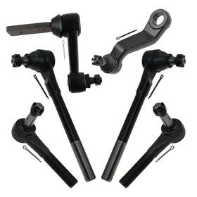 Psa35441 Trq Steering Kit Idler Arm Pitman Tie Rod Compatible With 1994-1999 Dodge Ram 2500