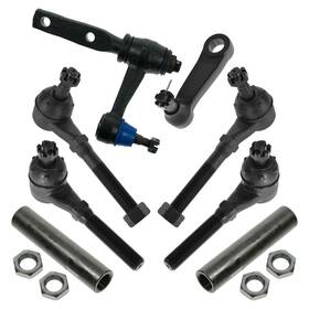 Psa37181 Trq Steering Kit Idler Arm Pitman Tie Rod Adjusting Sleeve Ford Lincoln 97-04 98-02