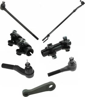 Psa66499 Trq Front Driver Passenger Steering Kit Pitman Arm Tie Rod Adjusting Sleeve