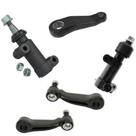 Psa70049 Trq Steering Kit Idler Arm Bracket Assembly Pitman Compatible With 96-02 Chevrolet