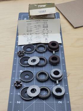 18567 Trw 2 Sets Ball Bearing Repair Kit For Steering Idler Arm 61-64 Ford