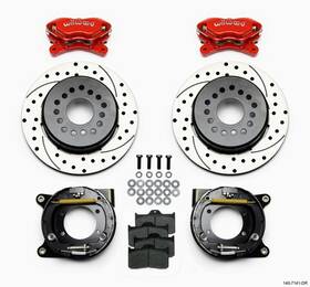 140-7141-dr Wilwood Rear Disc Brake Kit With Park Chevy