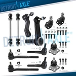2WD Front Upper Lower Ball Joint Tie Rod Pitman Idler Arm Kit For Dodge Ram 1500. Fixed Price $122.89.