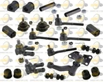 21PCS Front Ends Kit Ball Joints Tie Rods For 86-94 Nissan D21 4X4 Bushings. Fixed Price $213.61.