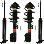 Monroe Front Quick Complete Struts & Rear Shocks 4PCS Set Ford Mustang 2.3L. Fixed Price $469.95.