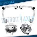 Rwd Front Upper Control Arms Wheel Bearing Hubs Kit For Infiniti G25 G35 G37 Q40. Fixed Price $236.91.