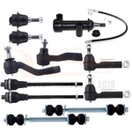 11PCS Front Sway Bars Tie Rods Idler Arm Steering Part For Gmc Yukon Xl 2500. Fixed Price $73.68.