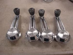1959-1966 Chevy Impala Belair Buick Nova Vette Black Window Cranks Set Gm Oem. Fixed Price $43.00.