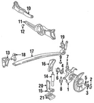 Genuine Ford Knuckle E6TZ-3130-CC. Fixed Price $434.08.