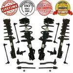 Fits 02-03 Toyota Camry Front & Rear Struts Sway Bar Links Tie Rods Ball Joints. Fixed Price $566.00.