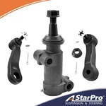3PC Front Pitman Arm Grooves Idler Kit For Chevy Suburban Gmc Sierra 2500 H2. Fixed Price $49.69.
