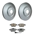 Hella Front Rotors Akebono Euro Ceramic Disc Brake Pads Kit For Vw Jetta 2005. Fixed Price $220.95.