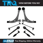 Trq Front Control Arm Ball Joint Tie Rod Sway Link Steering Suspension Kit 8PC. Fixed Price $309.95.