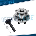 4WD Front Right Wheel Bearing Hub Tie Rod Kit For Dodge Durango Dakota W/o Abs. Fixed Price $69.81.