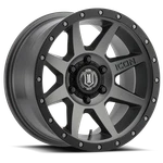 17X8.5 Icon Alloys Rebound Titanium Wheel 8X170 (6MM). Fixed Price $336.76.
