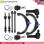 10X Front Upper Control Arms Sway Bars Tie Rod Ends For 2006-2008 Dodge Ram 1500. Fixed Price $107.69.