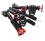 Emusa Civic Full Coilover Suspension Kit For 2006-2011 Honda Red. Fixed Price $289.99.