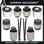 Rear Axle Trailing Control Arms Bushings Ball Joint Kit 10 Pc For Bmw E36 E46 X3. Fixed Price $141.90.