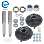 Trailer Axle Kits Pack Of 2 On 4" Bolt Idler Hub And 1" Round BT8 Spindle. Fixed Price $64.53.