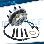 Front Wheel Bearing & Hub Assembly W/abs For 2011 2016 F-450 Cab Chassis 4WD. Fixed Price $178.04.