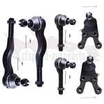 6X New Front Lower Ball Joints Tie Rod End Kit For 1992-2000 Mitsubishi Montero. Fixed Price $52.13.