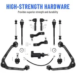 13PC Front Upper Control Arms Sway Bars For Chevrolet Tahoe Gmc Yukon Escalade. Fixed Price $125.99.