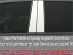Qaa PP41308 Polished Pillar Post Trim 4PC Fits 01-03 F-150 Crew Cab. Fixed Price $67.99.