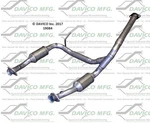 Davico Mfg Catalytic Converter P 19084. Fixed Price $584.21.