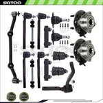 For 1998-2000 Isuzu Hombre Front Tie Rod Sway Bar End Link Wheel Bearning Hub. Fixed Price $151.13.