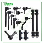 Complete 14PCS Front Tie Rods Sway Bars Fits 2000 01 Dodge Ram 1500 2WD. Fixed Price $96.89.