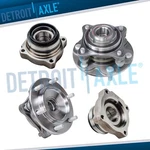 Rwd Front & Rear Wheel Bearing Hub Set For 2005- 2017 2018 2020 Toyota Tacoma. Fixed Price $257.36.