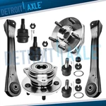 Front Wheel Hub Bearing Upper Control Arm Ball Joints For Jeep Cherokee Comanche. Fixed Price $143.42.