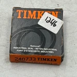 Timken 240733 National Oil Seal 0.875X1.124X0.125 Black Nitrile Single Lip. Fixed Price $14.86.