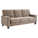 Serta Palisades 80" Track Arm Fabric Sofa With Storage Soft Tan. Fixed Price $783.01.