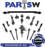 Partsw 16PC Complete Steering Kit For Chevrolet C1500 Suburban 1992-1999 2WD. Fixed Price $131.15.