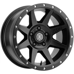 Icon Alloys Rebound 18X9 5X5" -12MM Satin Black Wheel Rim 18" Inch. Fixed Price $356.10.
