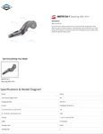 080TR134-1 Tie Rod End Arm Dana/spicer. Fixed Price $95.00.