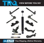 Trq 12 Pc Steering & Suspension Kit Tie Rods Idler Pitman Arms Damper. Fixed Price $159.95.