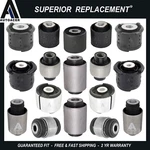 Rear Axle Trailing Subframe Diff Control Arm Bushing Kit 17P For Bmw 3 E46 98-06. Fixed Price $218.90.