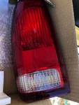 Passenger Tail Light Rectangular Fits 97-04 F150 F250 Eagle Eyes FR263-U000L. Fixed Price $49.00.