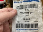 2017-19 Ford E350 & 450 Lower Control Arm Lock Nut;nos, Oem # W520515-S441. Fixed Price $5.00.